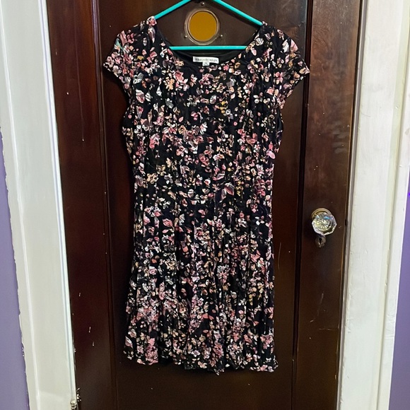 Black,pink, and peach lace dress - Picture 1 of 2